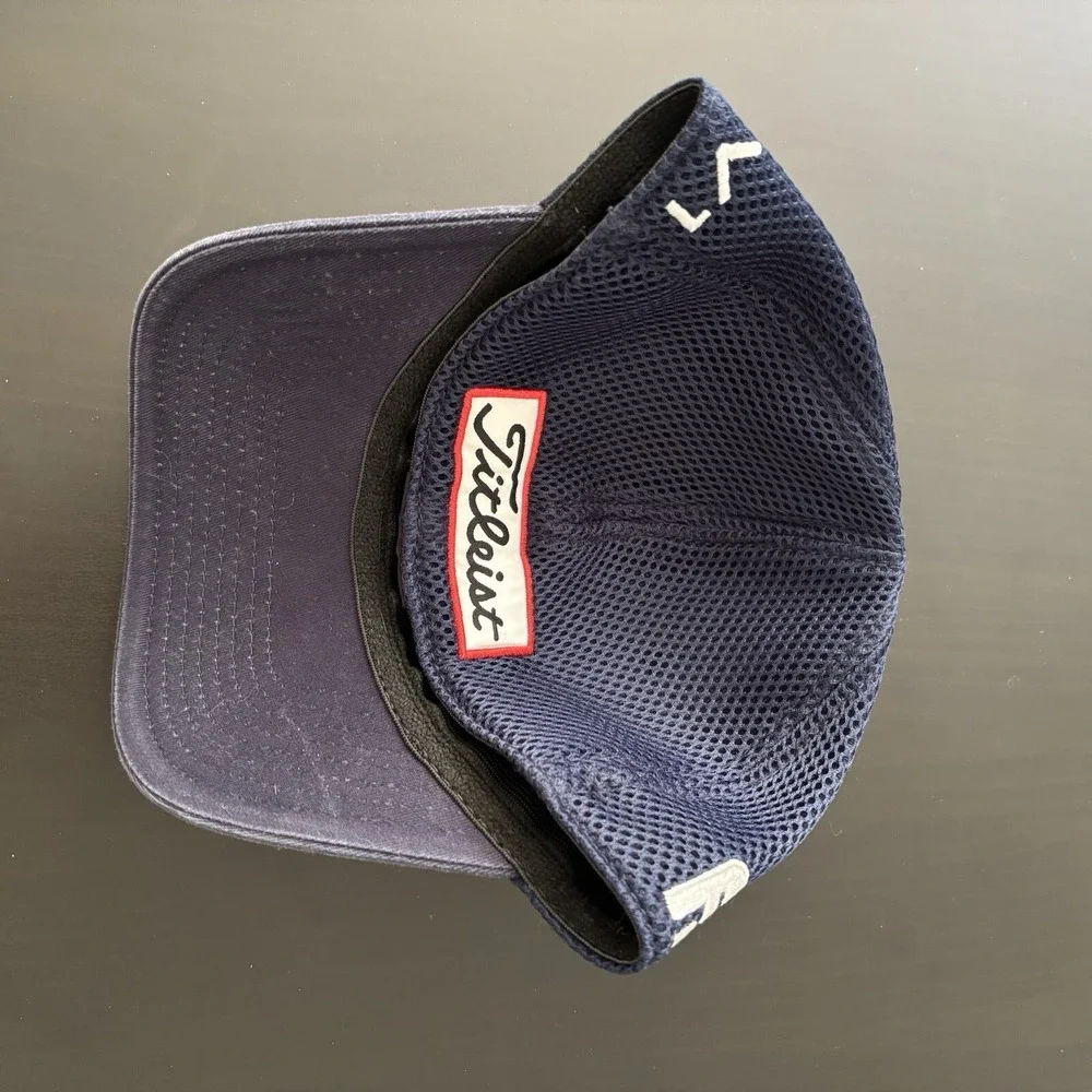 Titleist Footjoy Pro V1‎ Flex Fit Golf Hat by New Era M-L OSFM